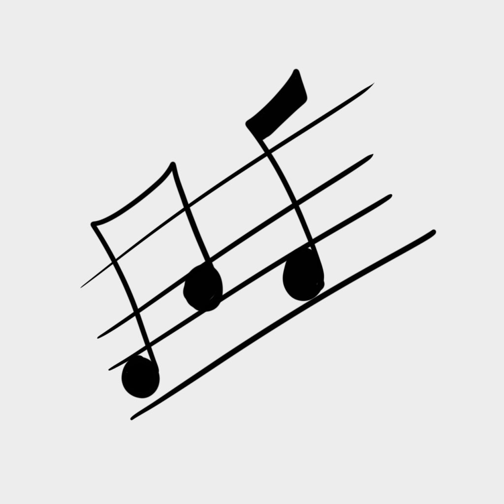 chorale notes de musique