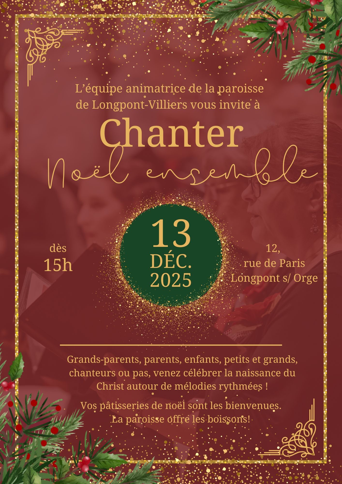 Chanter Noël ensemble
