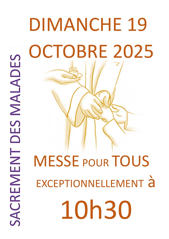affiche sacrement des malades 2025